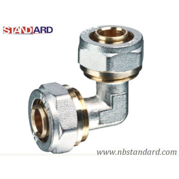 Pex-Al-Pex Fitting / Cotovelo Compression Fitting / Brass Fitting para Pex-Al-Pex Pipe